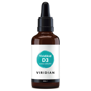 ViridiKid Vitamin D3 (Vegan) 400 IU (10 mcg)