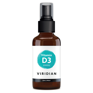 Vitamin D3 (Vegan) 2000 IU Spray (50 mcg)